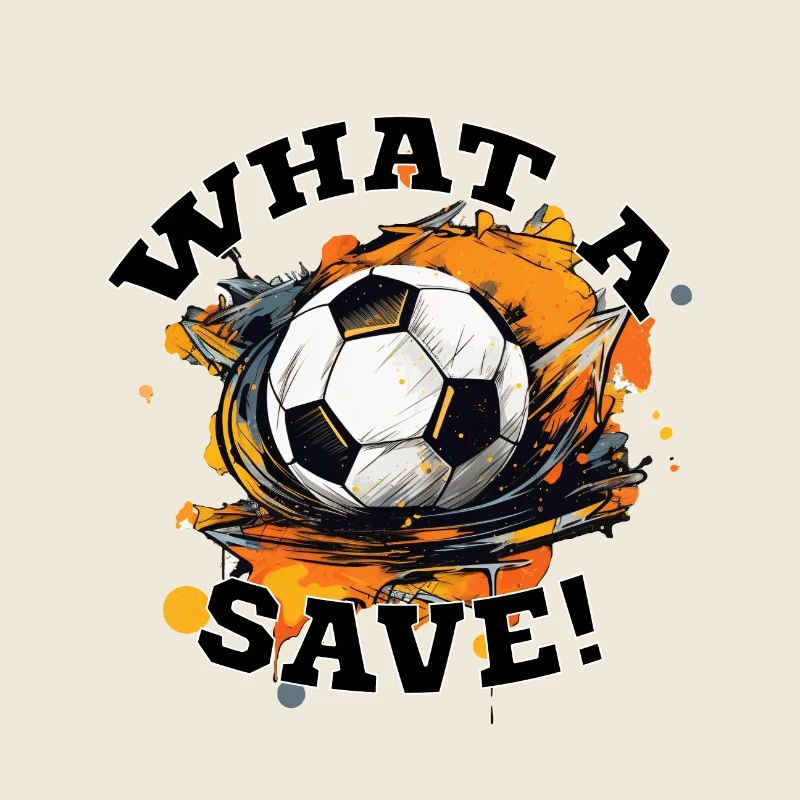 Fußball ball - What a Save!