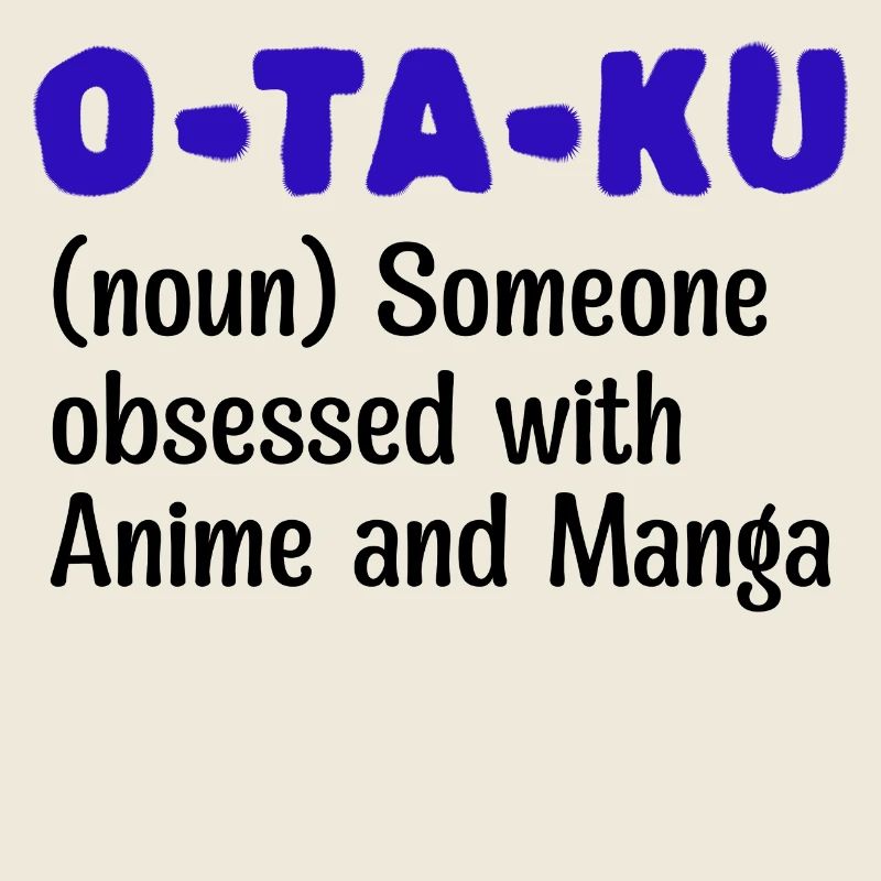 Japanese Comic Statement Manga Anime Otaku