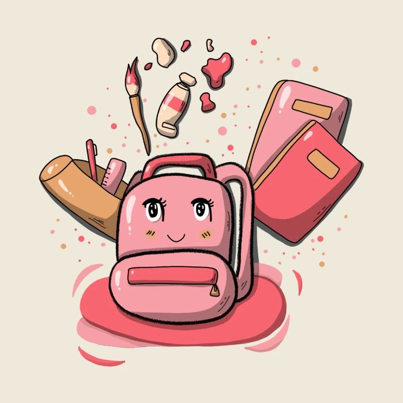 Rentree sac rose