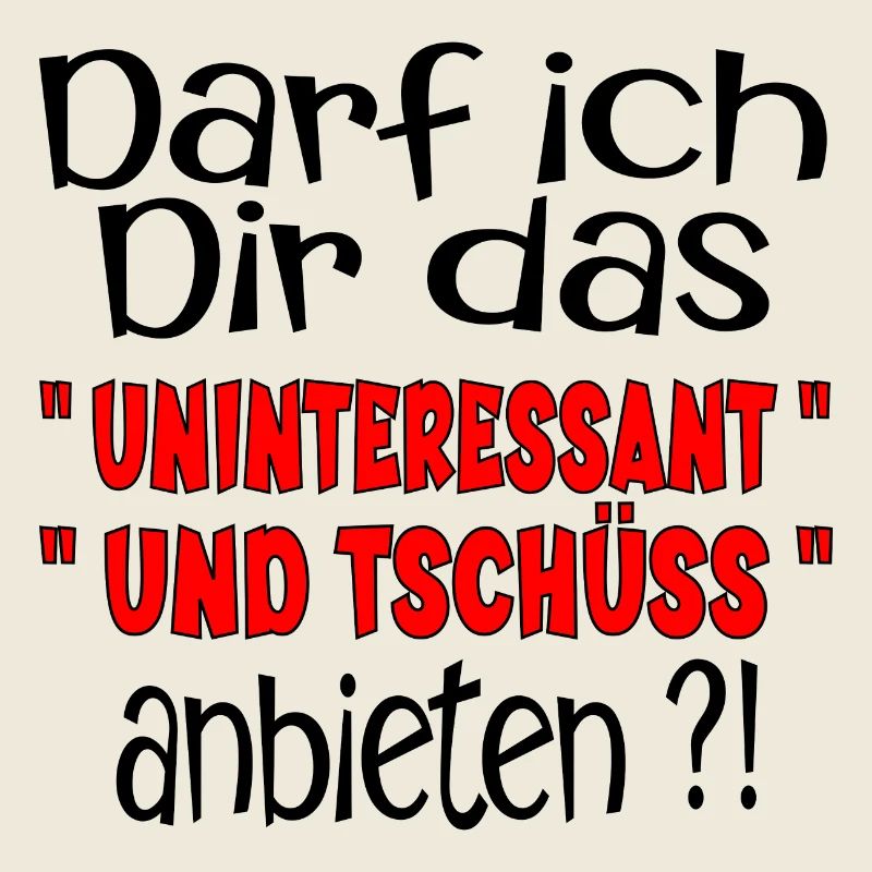 TSCHÜSS ABSCHIED SPRUCH