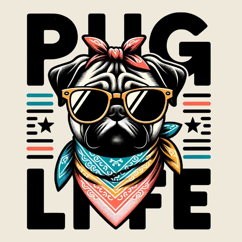 Pug Life Dog