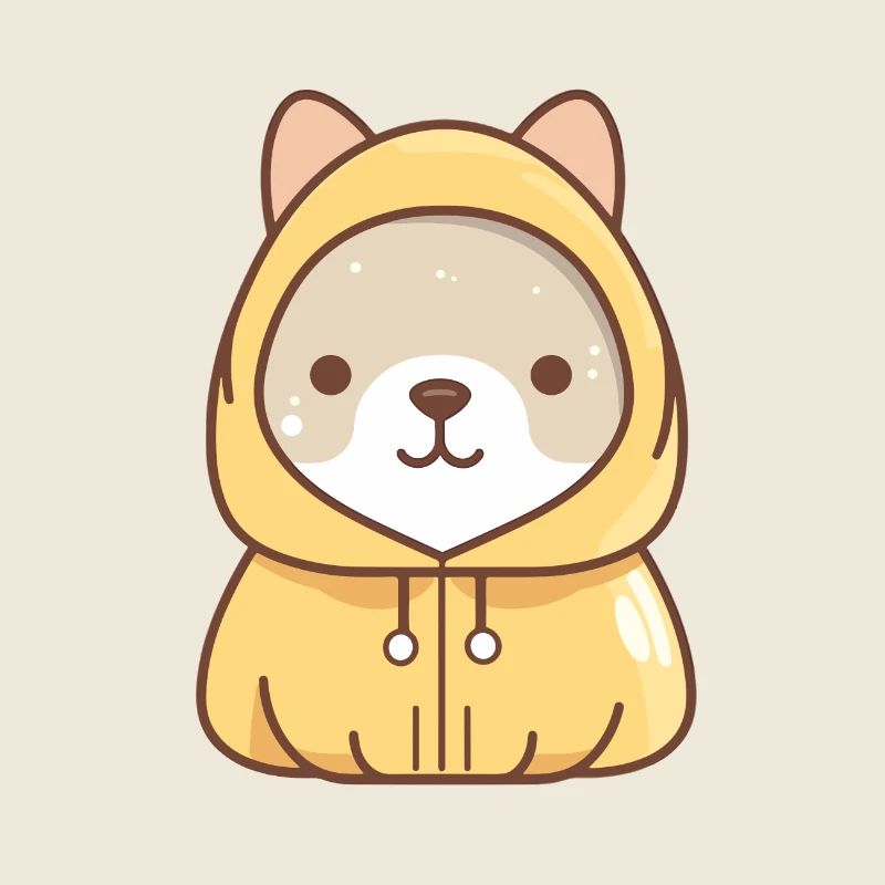 Chien - Style Kawaii