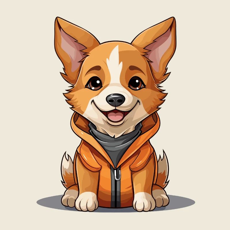 Chien - Style Kawaii