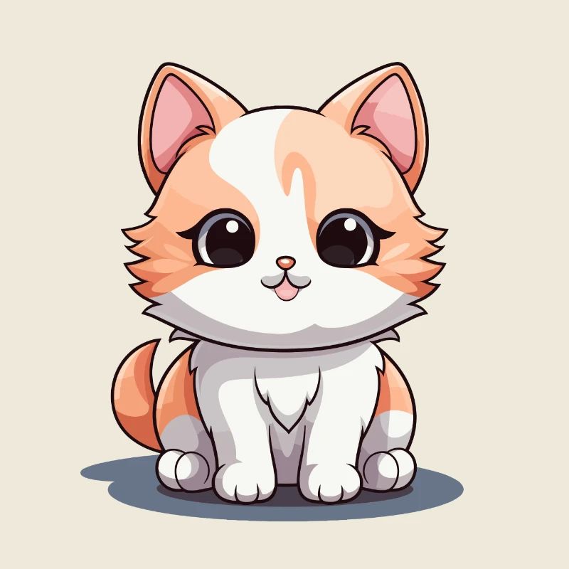 Cat - Kawaii Style