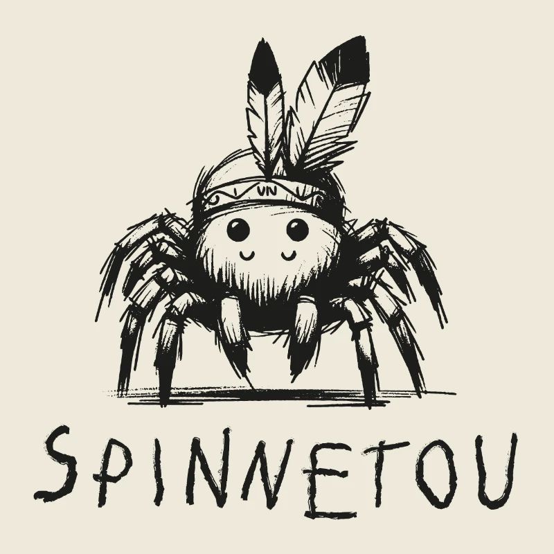 spinnetou wortspiel spinne lustig winnetou