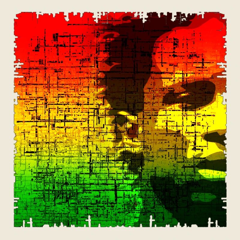 Abstrake's Digital Reggae Portrait