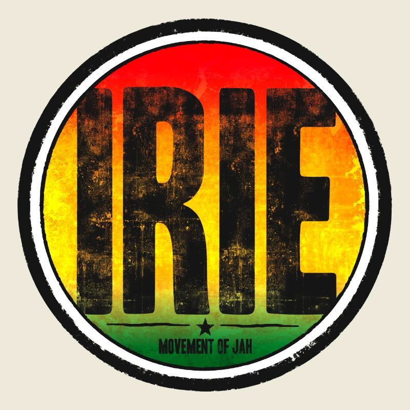 Rasta-coloured irie motifs