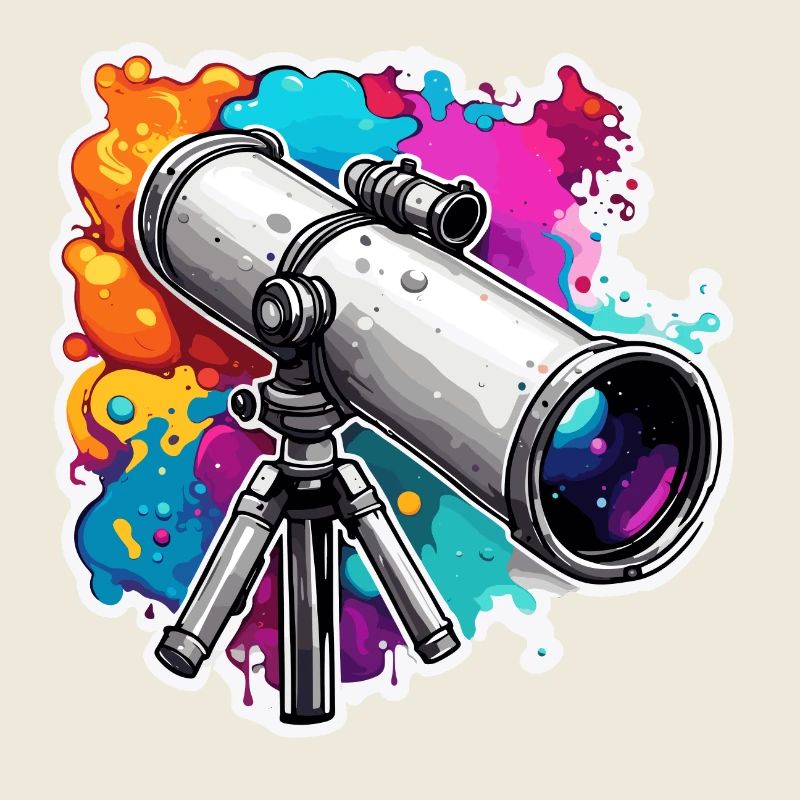 Fernrohr / Teleskop / Astronomie / Sternenhimmel