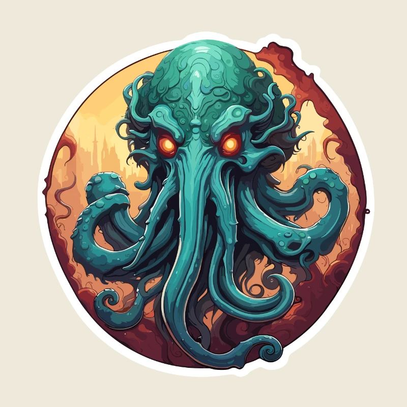 Cthulhu / Demon / Fantasy / Horror / Tentacle