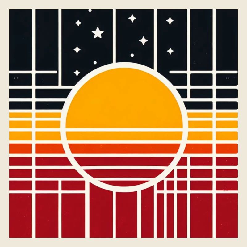 Aboriginal Flag Poster