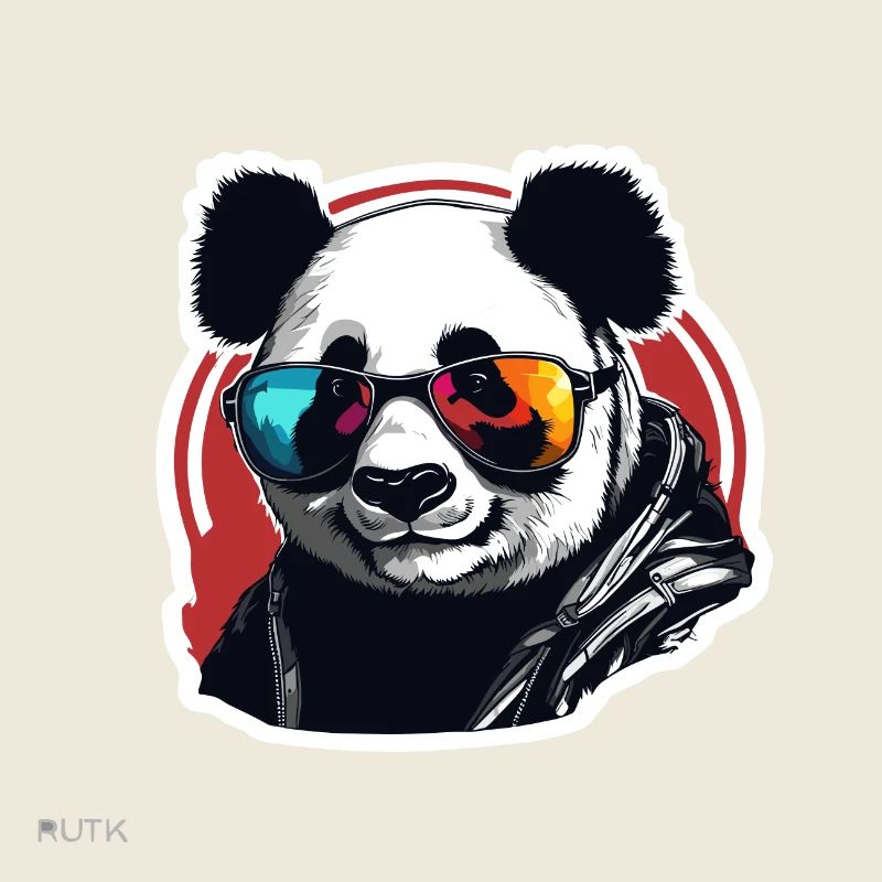 Panda / Tier / Zoo / Bambus / Wild / Kindlich