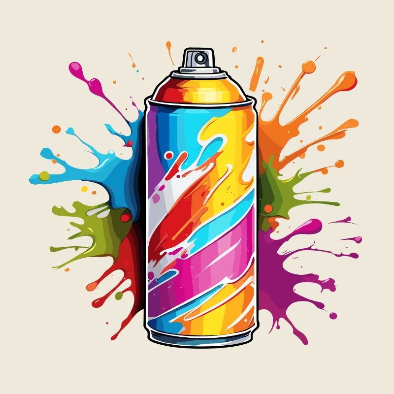 Spray Can / Art / Spray / Street Art / Wall