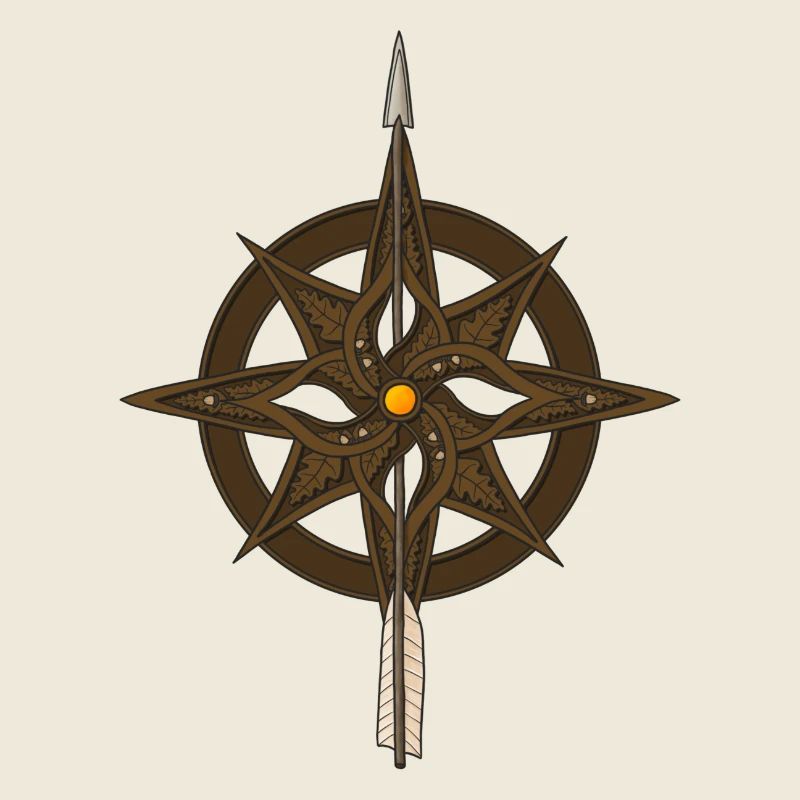 Fantasy Compass Rose