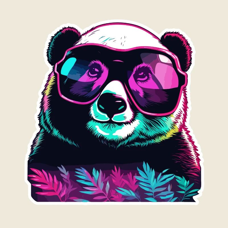 Panda / Tier / Zoo / Bambus / Wild / Kindlich