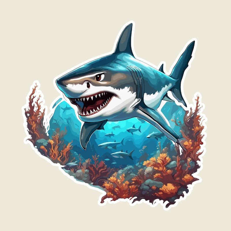 Requin / Faune / Sous-marin / Mer / Océan