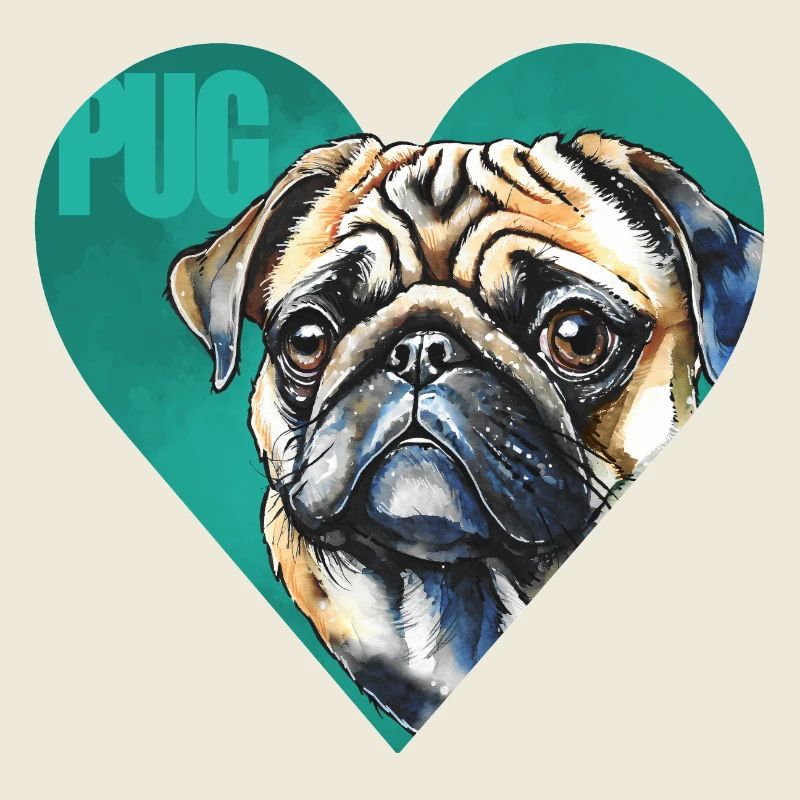 Mops Portrait