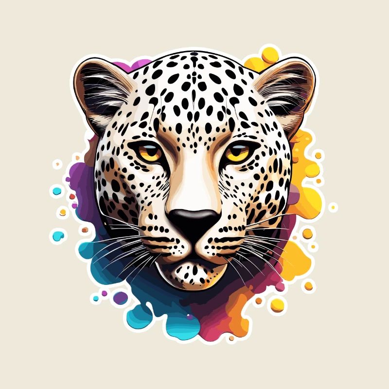 Leopard / Gepard / Tier / Animal Print / Muster