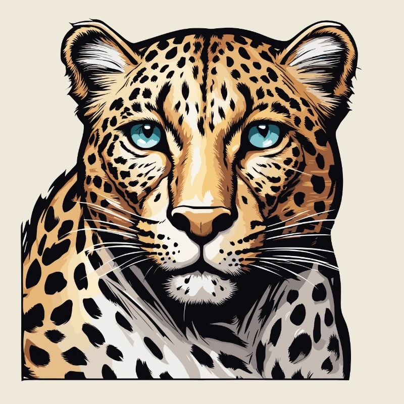 Leopard / Gepard / Tier / Animal Print / Muster