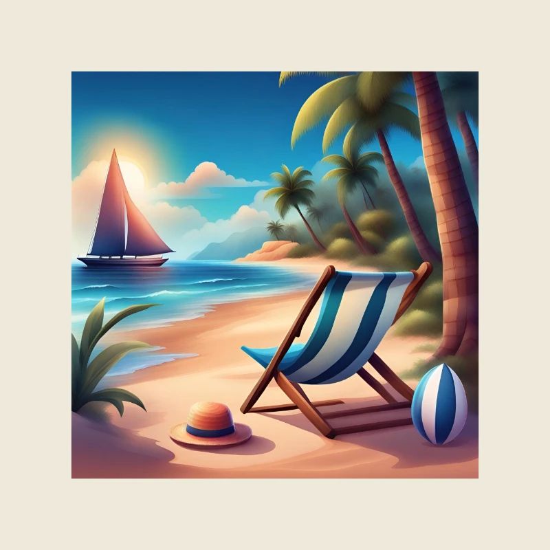 Seaside holidays, summer holidays