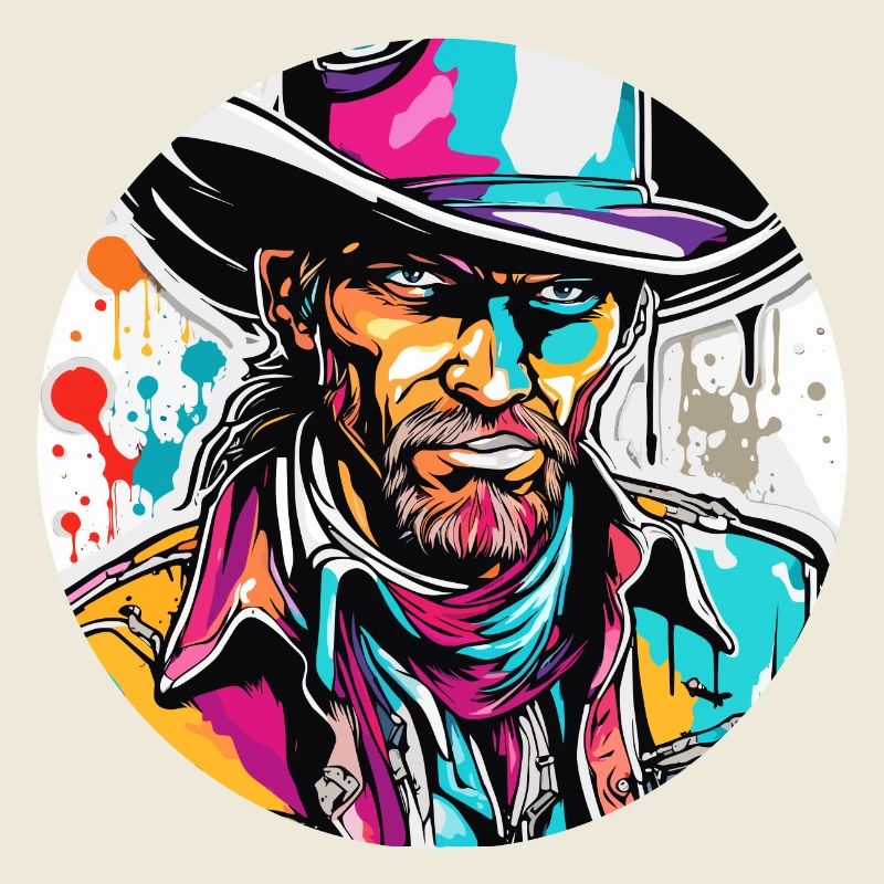 Cowboy / Far West / Désert / Lasso / Rodéo