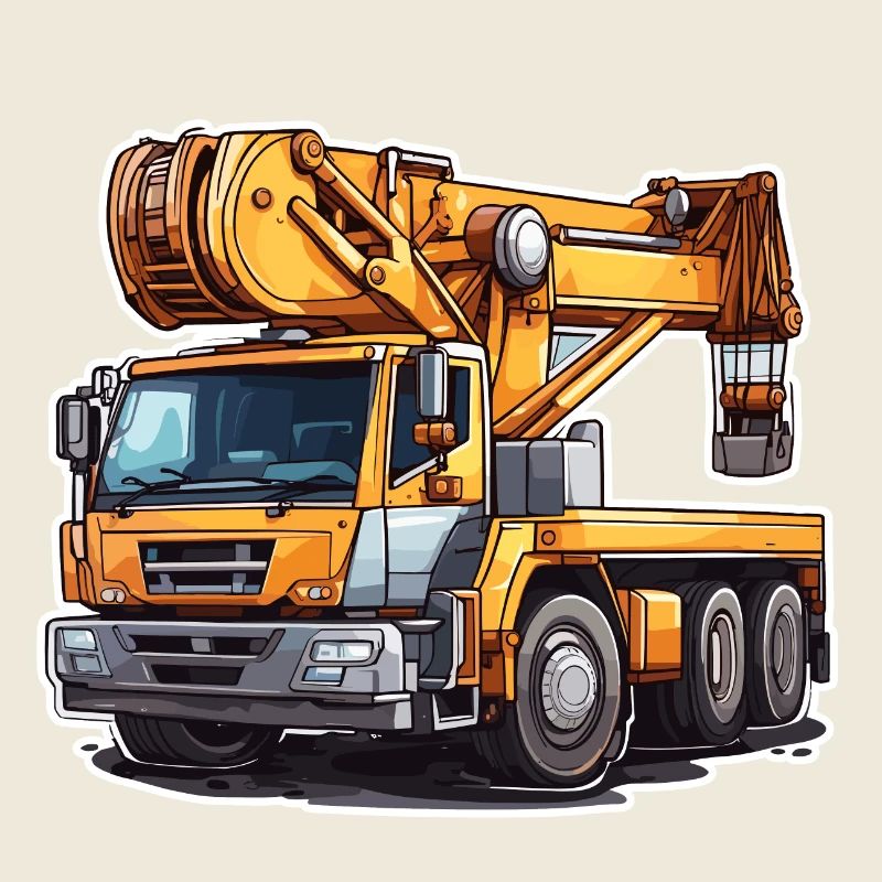 Grue / de chantier / treuil / système de grue