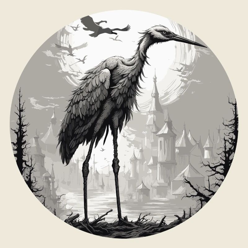 Crane / Bird / Flying / Migratory Bird /Animal / Zoo