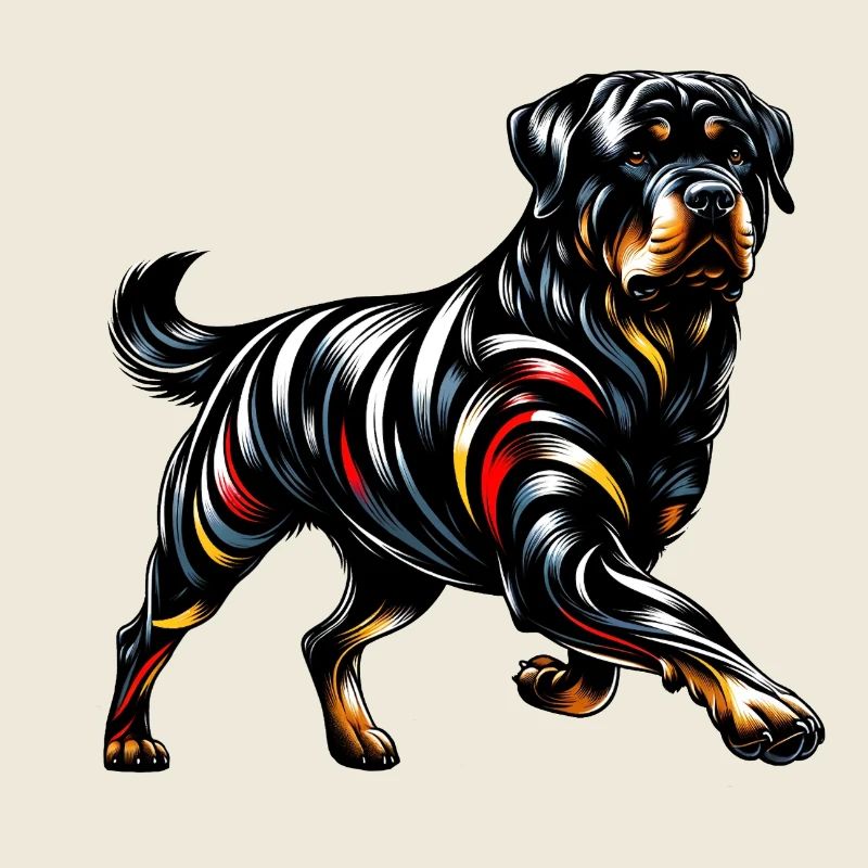 Rottweiler Germany dog design