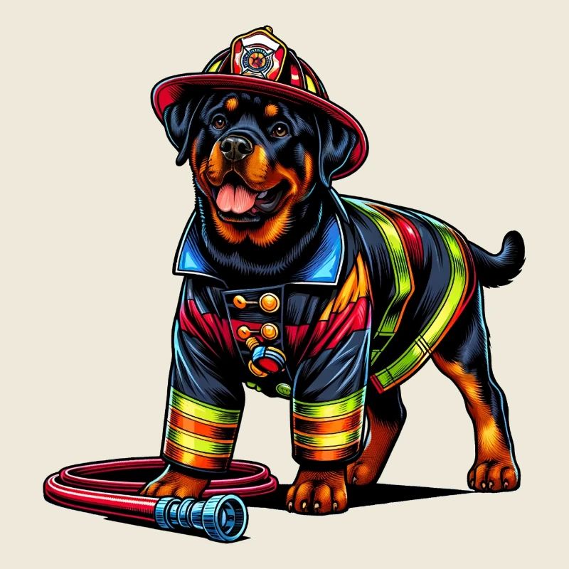 Rottweiler fire department design