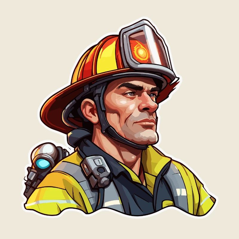 Pompier/Incendie/Incendie/Extinction/Héros