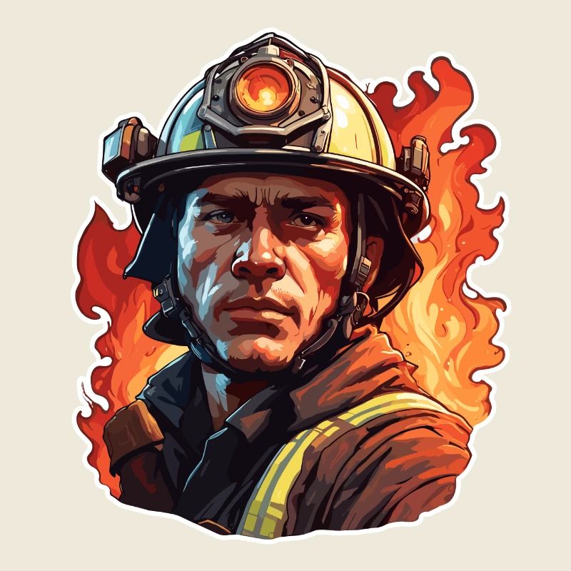 Pompier/Incendie/Incendie/Extinction/Héros