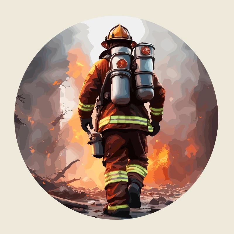 Pompier/Incendie/Incendie/Extinction/Héros