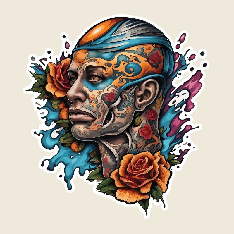 Man / tattoo / cool / rock n roll / metal