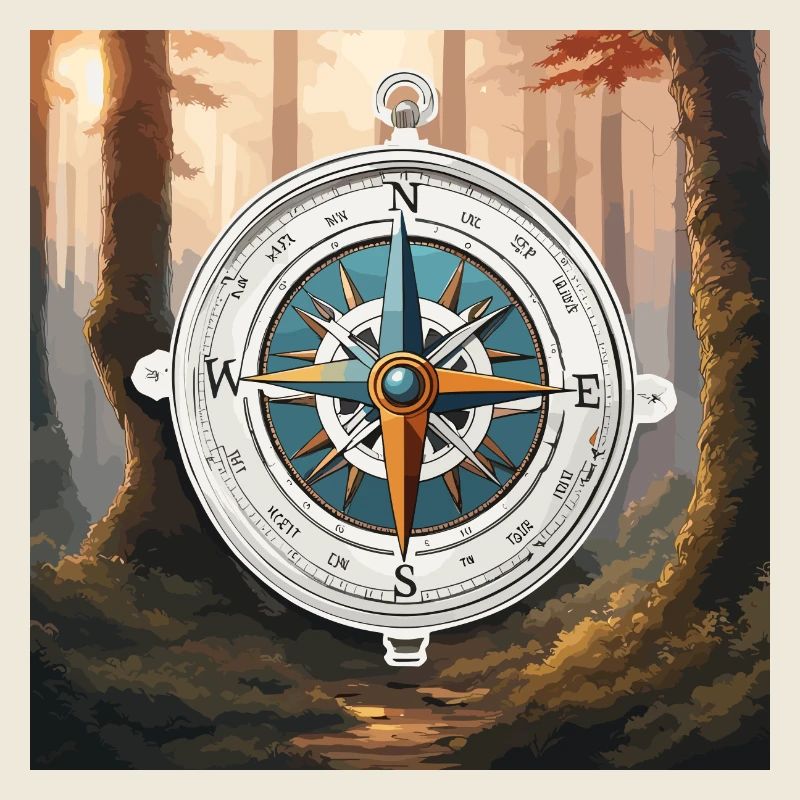 Boussole / Direction cardinale / Voyage / Survie
