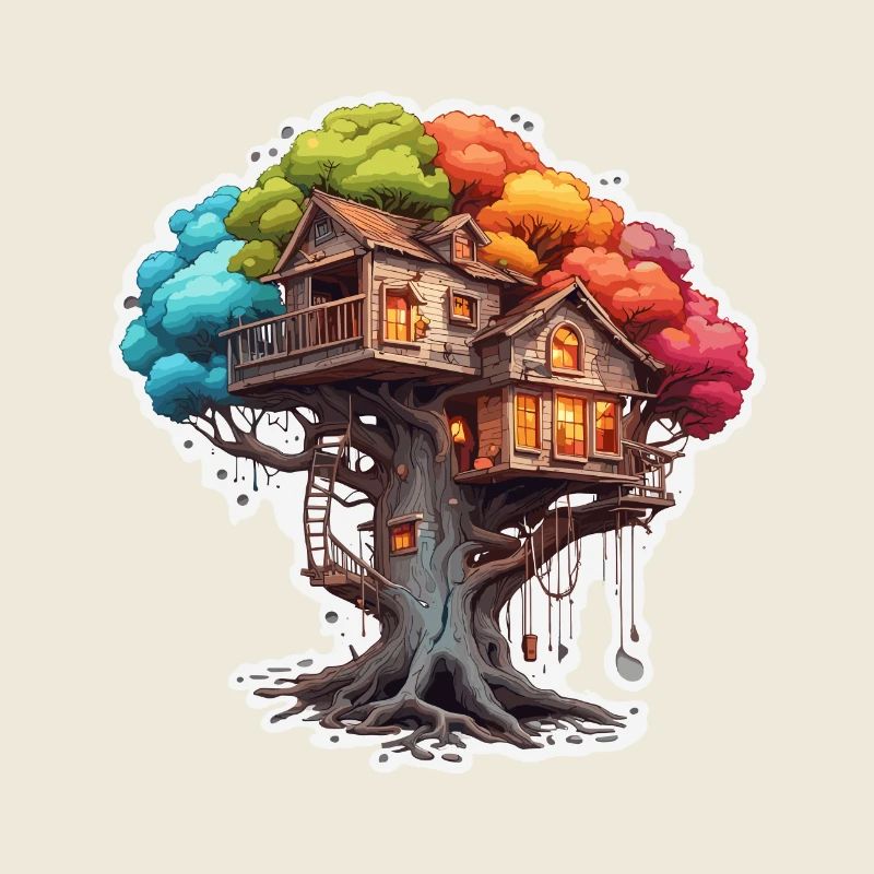 Treehouse / Treetop / Treehouse / Adventure