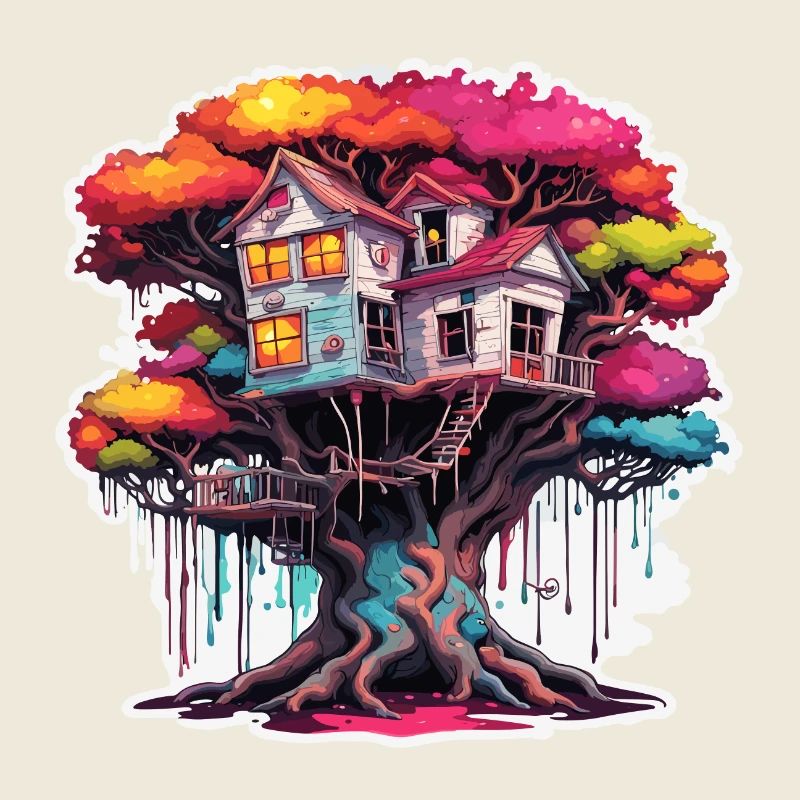 Treehouse / Treetop / Treehouse / Adventure