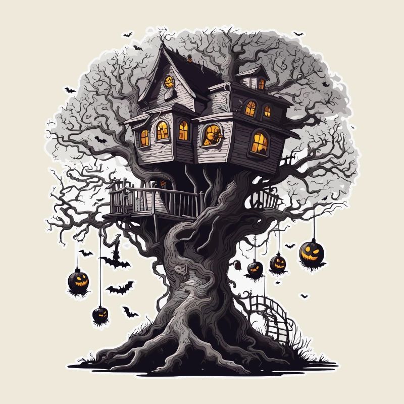 Baumhaus / Baumkrone / Baumhütte / Abenteuer