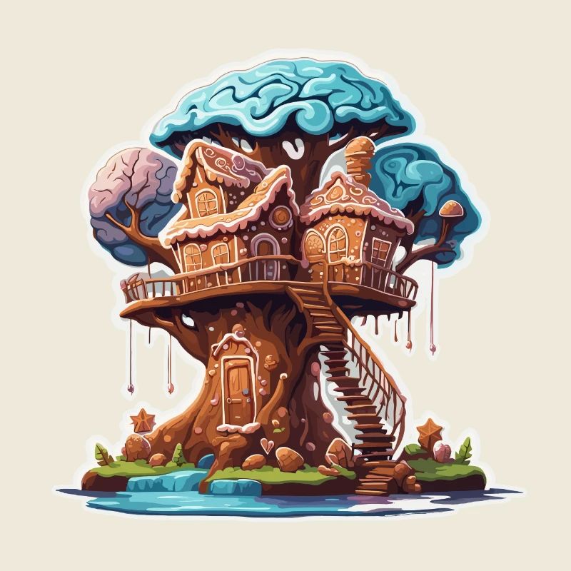 Cabane dans les arbres / Cime des arbres / Cabane dans les arbres / Aventure