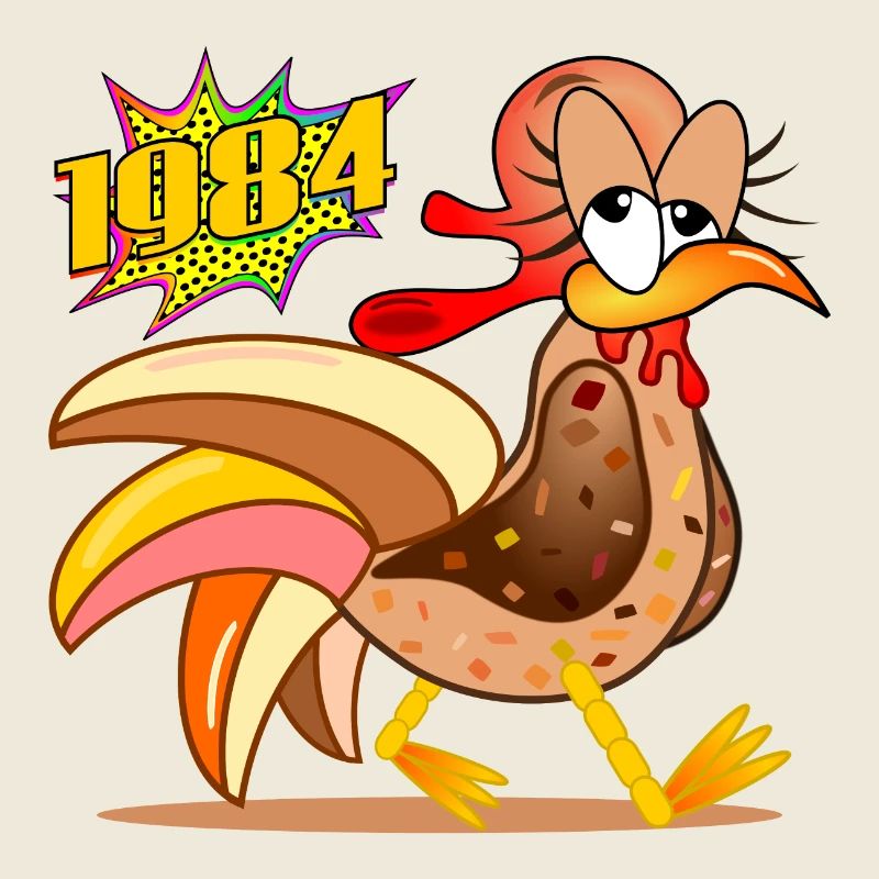 42 Years Old - Chickens Birthday 1984