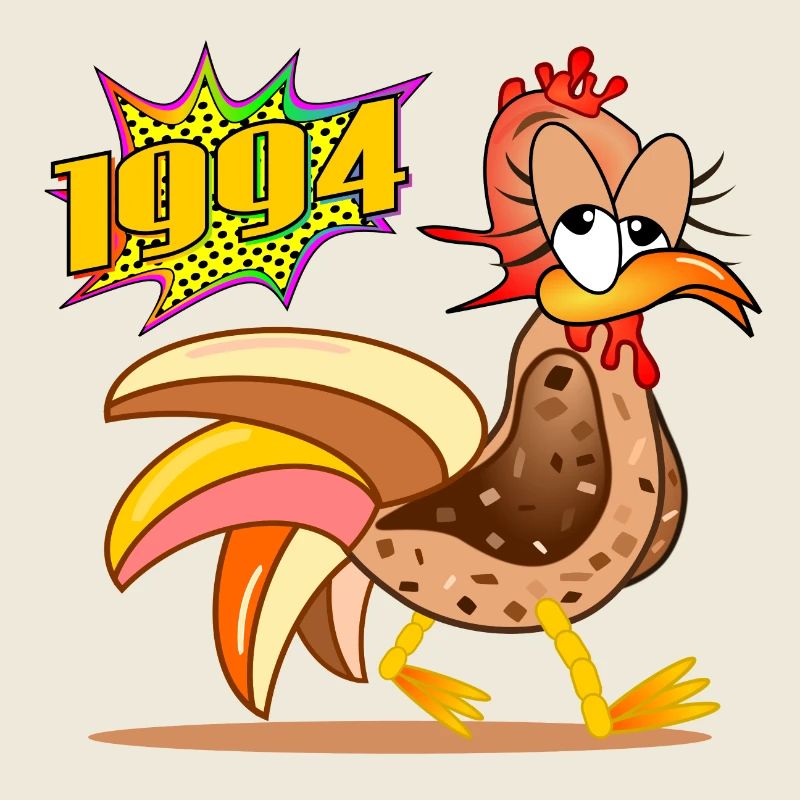 32 Jahre alt | 32. Geburtstag Hühner 1994