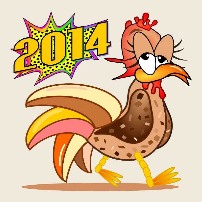 12. Geburtstag 2014 Huhn