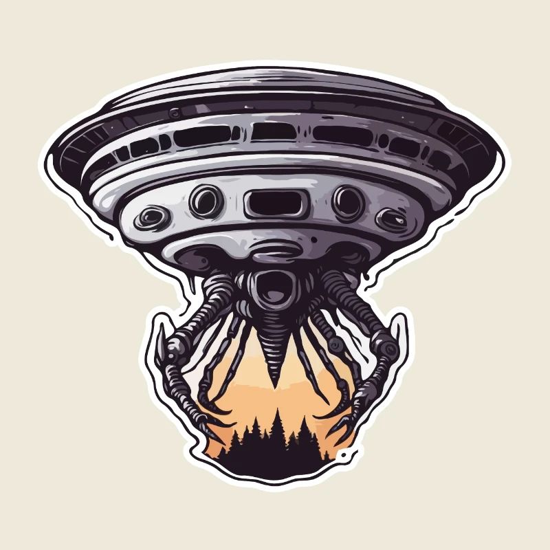 Alien / Vaisseau spatial / OVNI / Zone 51 / Tout / Mars