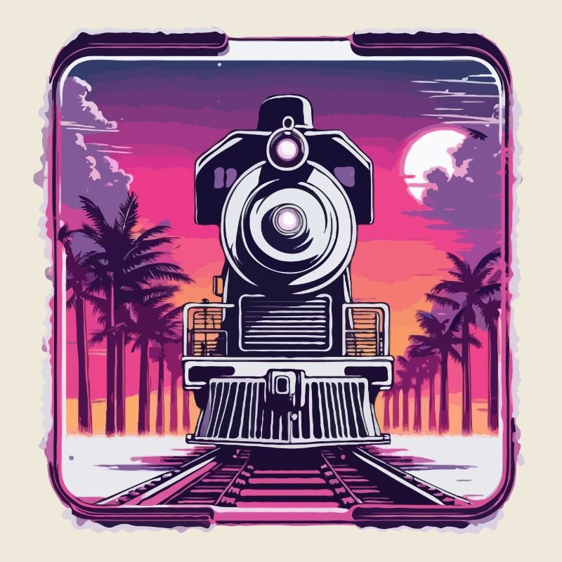 Train / Locomotive / Locomotive à vapeur / Ferroviaire / Écluse