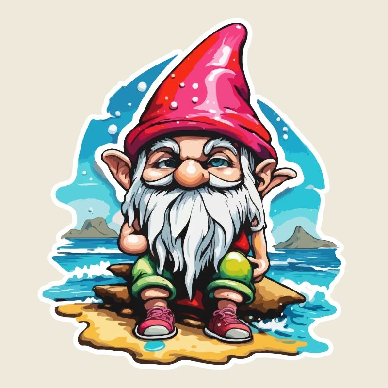 Garden Gnome / Fairyland / Leprechaun / Gnome / Logo