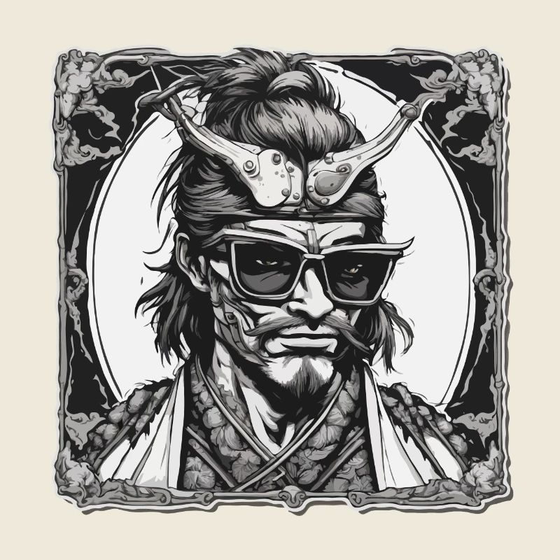 Samurai / Japanisch / Harakiri / Katana / Mann