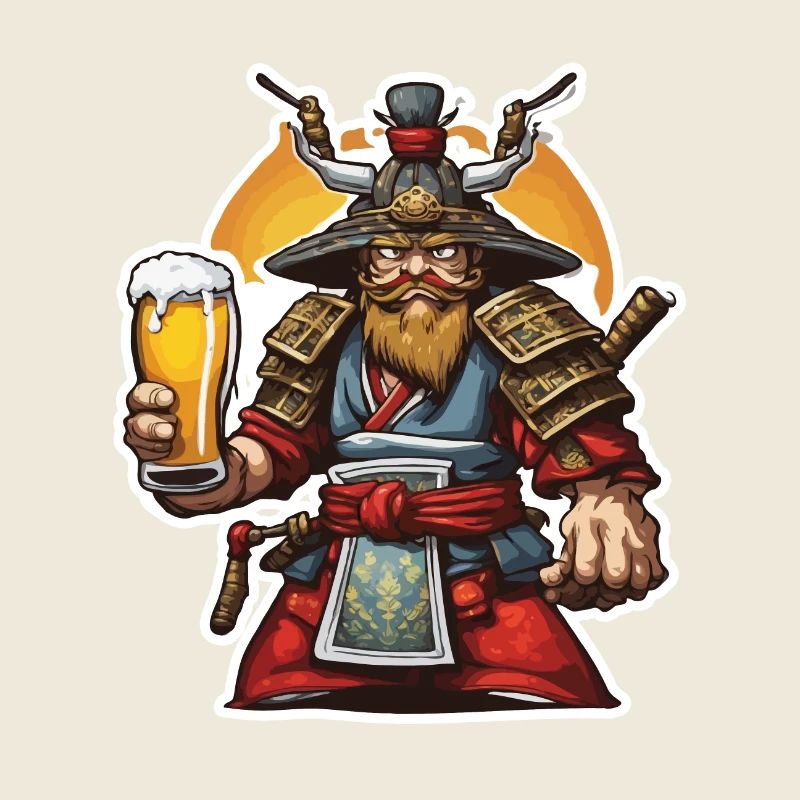 Samurai / Japanisch / Harakiri / Katana / Mann