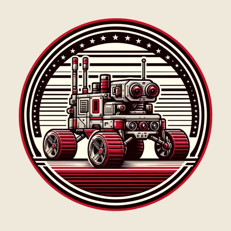 "Explorateur Céleste" - Insigne de Rover Spatial