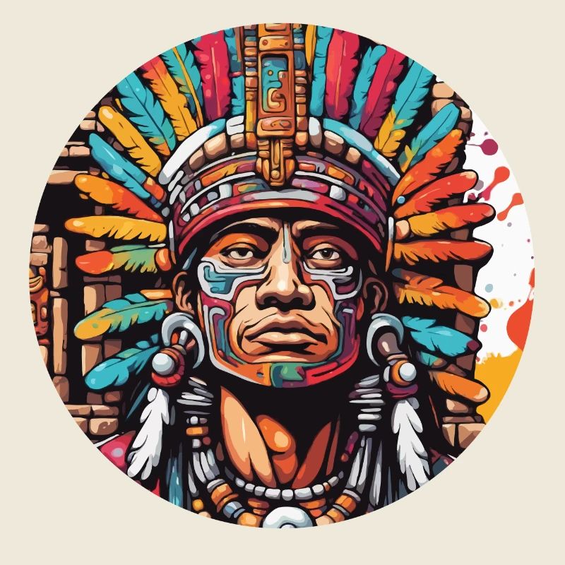 Mayan / Hochkultur / Peru / Maya Kalender / Motiv