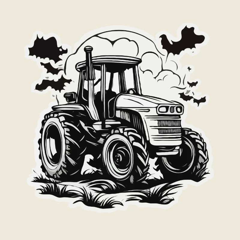 Traktor / Landwirtschaft / Bauer / Feldarbeit