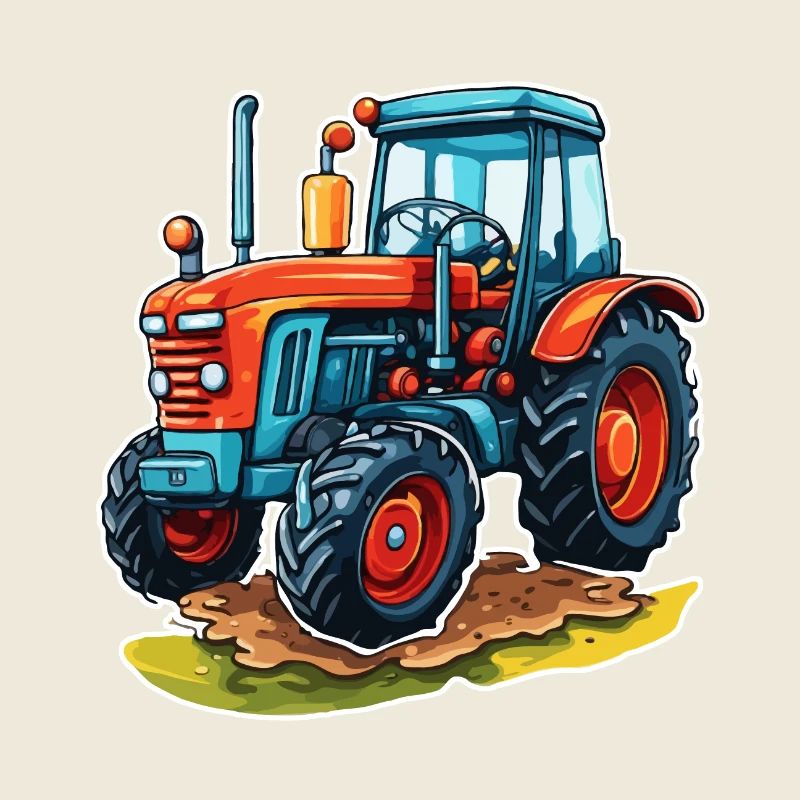 Tractor / Agriculture / Farmer / Field Work