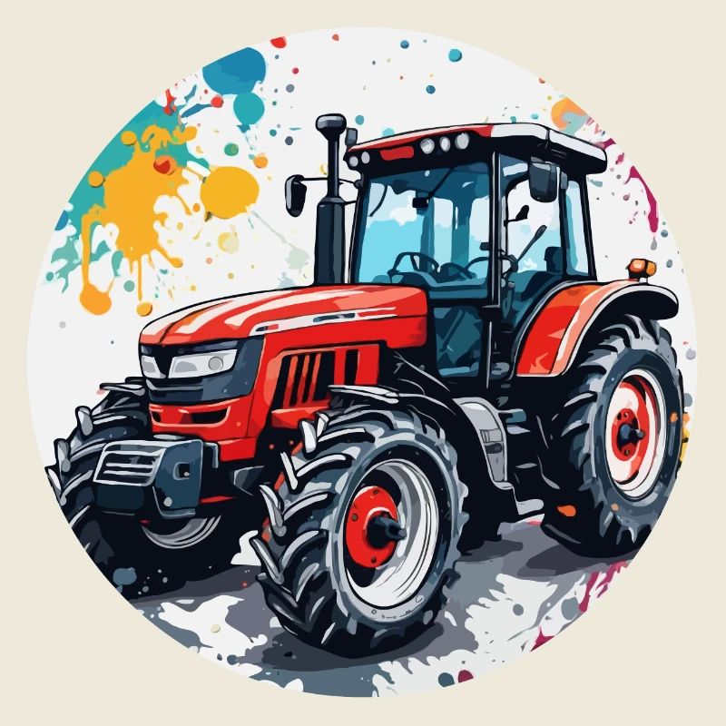Traktor / Landwirtschaft / Bauer / Feldarbeit